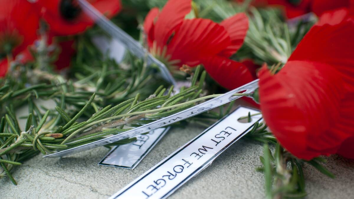 Rosemary is embraced as the herb of remembrance, which is why it's worn on Anzac Day. Picture: Shutterstock.