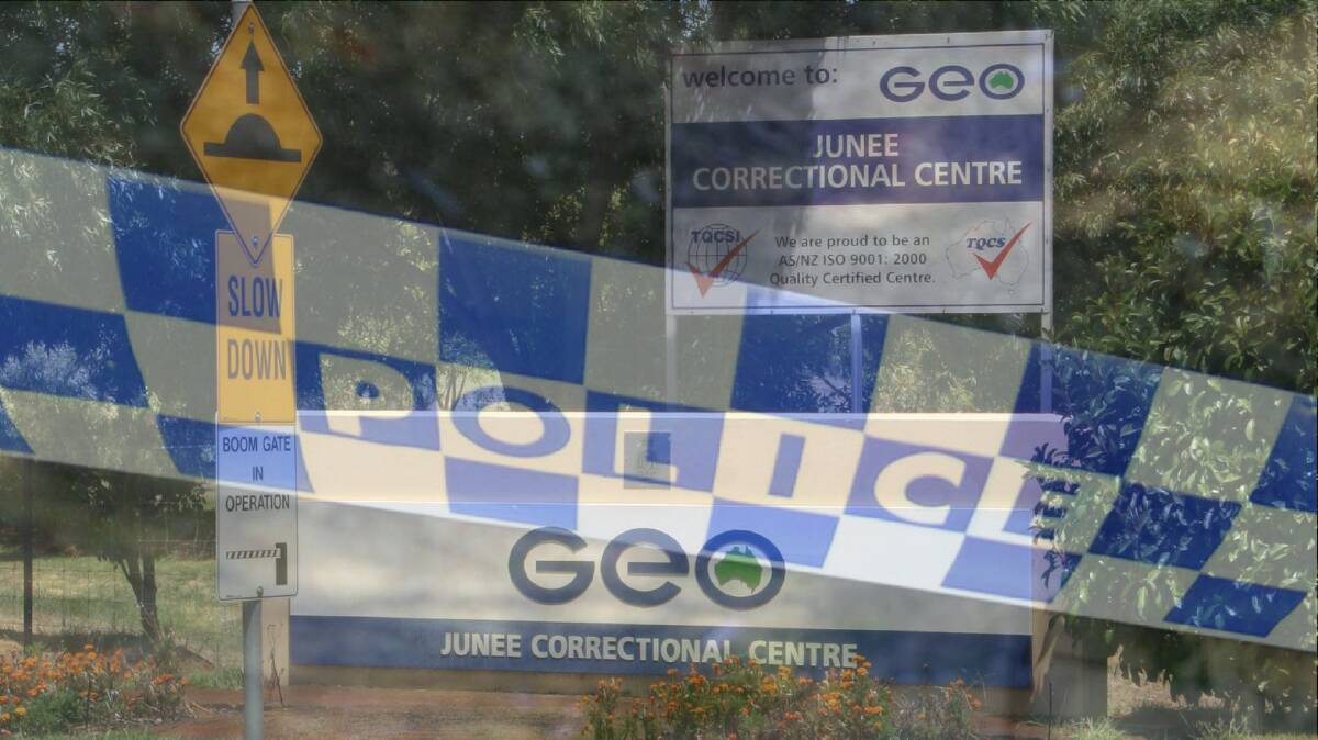 SEARCH: Inspector Rob Vergano said the joint operation between NSW Police and staff from the Junee Correctional Centre was a great success, with plans for future joint operations to target criminal activity. 