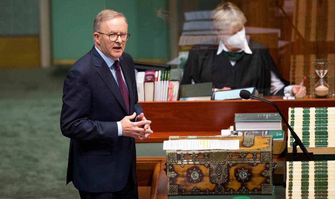 Prime Minister Anthony Albanese and his new government passed their first bill this week. Picture: Sitthixay Ditthavong