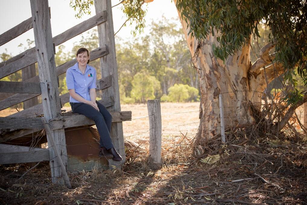 EXCITED: Advisory board member Aimee Snowden from Tocumwal. Picture: Contributed 