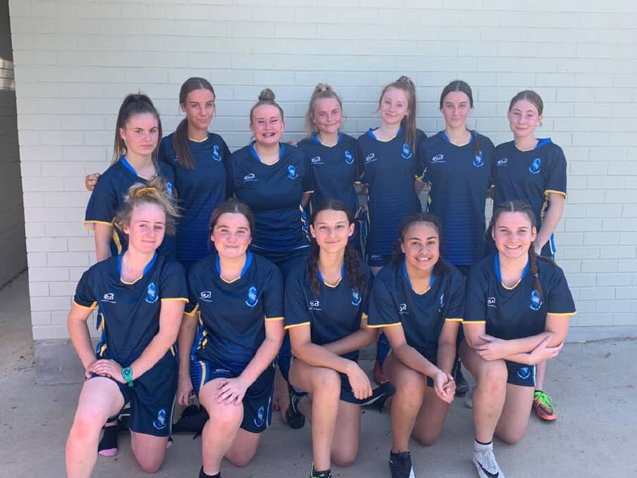 STRONG PERFORMANCE: The Junee High School open league tag team qualified for the finals in the Country Cup. Pictures: Contributed.