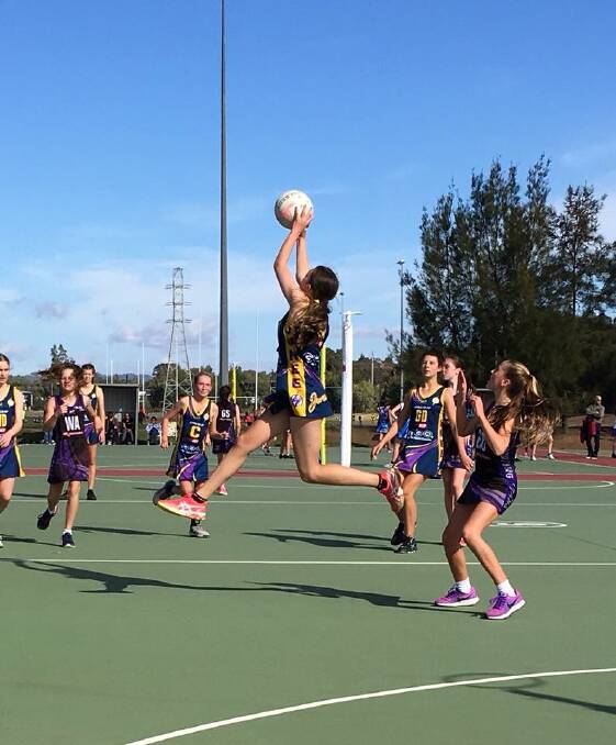 BACK AGAIN: Junee junior netball season is fast approaching and the girls are training to prepare for a successful first round. Picture: Contributed