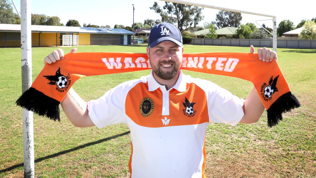 KEY MAN: Travis Weir will watch over brother Lincoln this weekend as Wagga United take on Junee. 