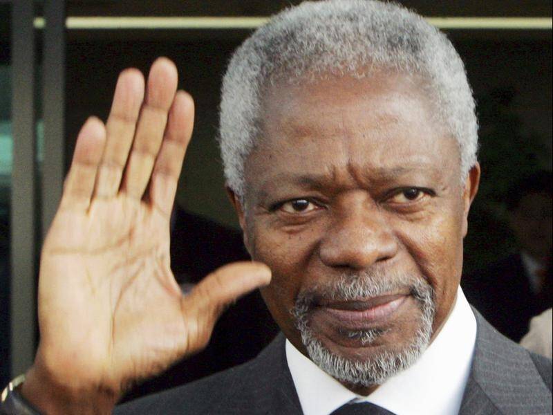 Former UN Secretary General Kofi Annan was the first black African to hold the position.