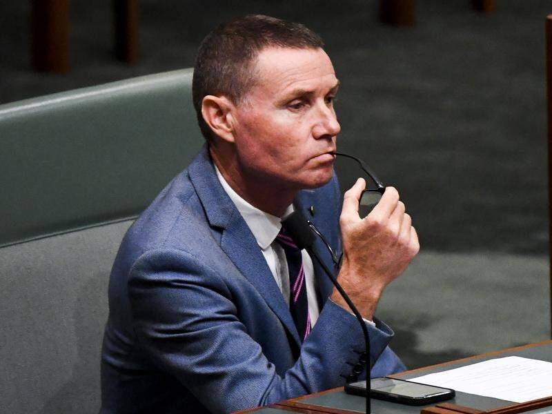 Andrew Laming is back in parliament after taking leave to seek counselling and empathy training.