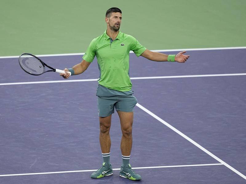 Novak Djokovic has pulled out of the Miami Open after his early exit at Indian Wells. (AP PHOTO)