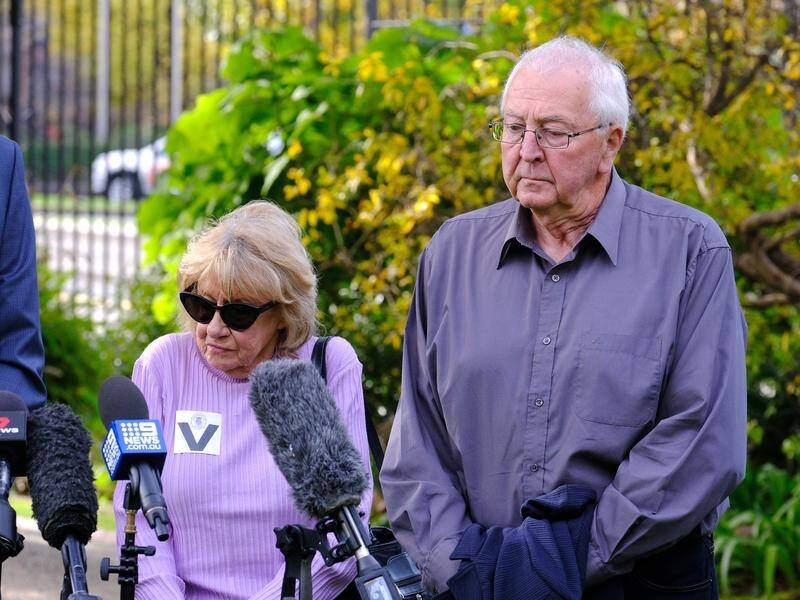 The parents of murder victim Natalie Russell welcomed news her killer will stay behind bars. (Luis Ascui/AAP PHOTOS)