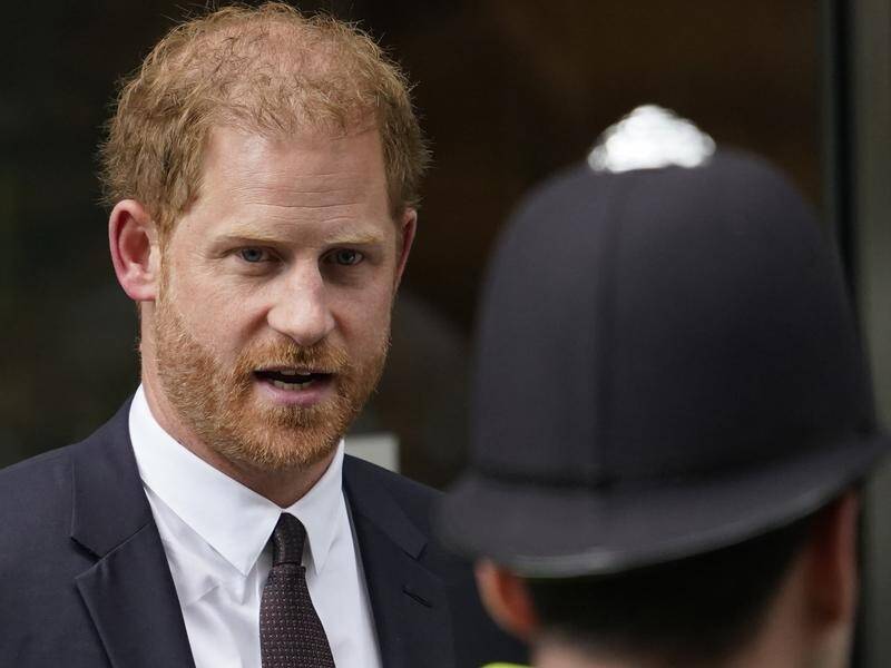 Prince Harry's UK libel case against the Mail on Sunday newspaper is set to go to trial. (AP PHOTO)