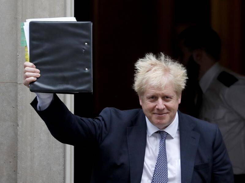 "Our policy remains that we should not delay," British PM Boris Johnson told parliament.