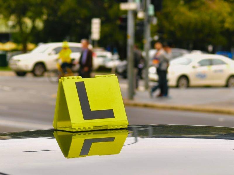 A Victorian learner driver who was practising her driving has been fined for flouting virus rules.
