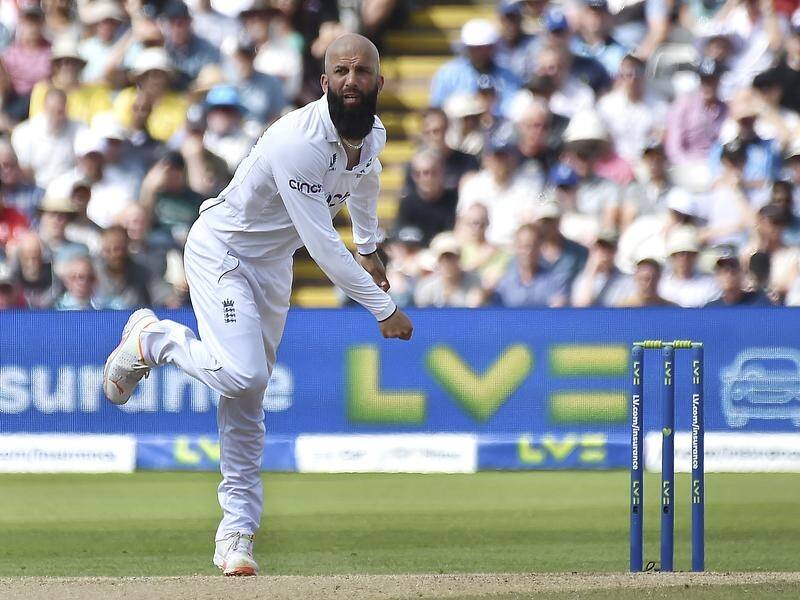 England spinner Moeen Ali has been dropped for the second Test against Australia at Lord's. (AP PHOTO)