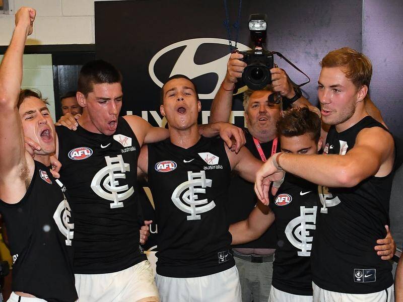 Carlton will be chasing successive AFL wins for the first time in almost two years against Hawthorn.