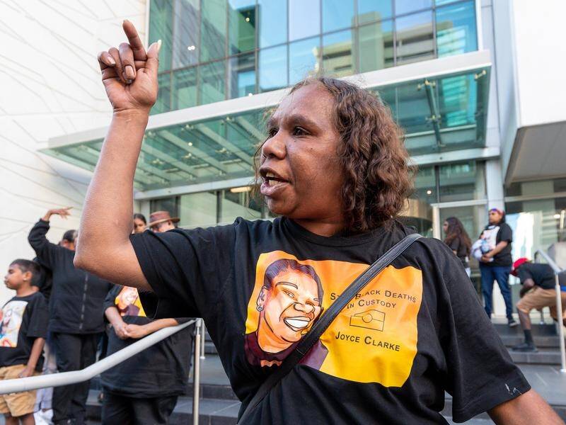 Supporters of an Indigenous woman shot dead by WA police have protested around the country.