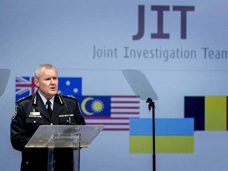 AFP Assistant Commissioner Peter Crozier says investigators are hunting those who shot down MH17.