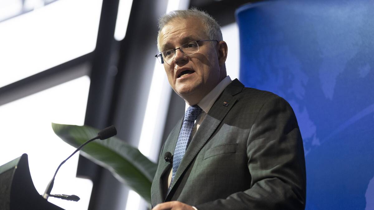 Morrison has made much of the need for liberal democracies to work together. He could start by matching the United States' 2030 climate target. Picture: Getty Images