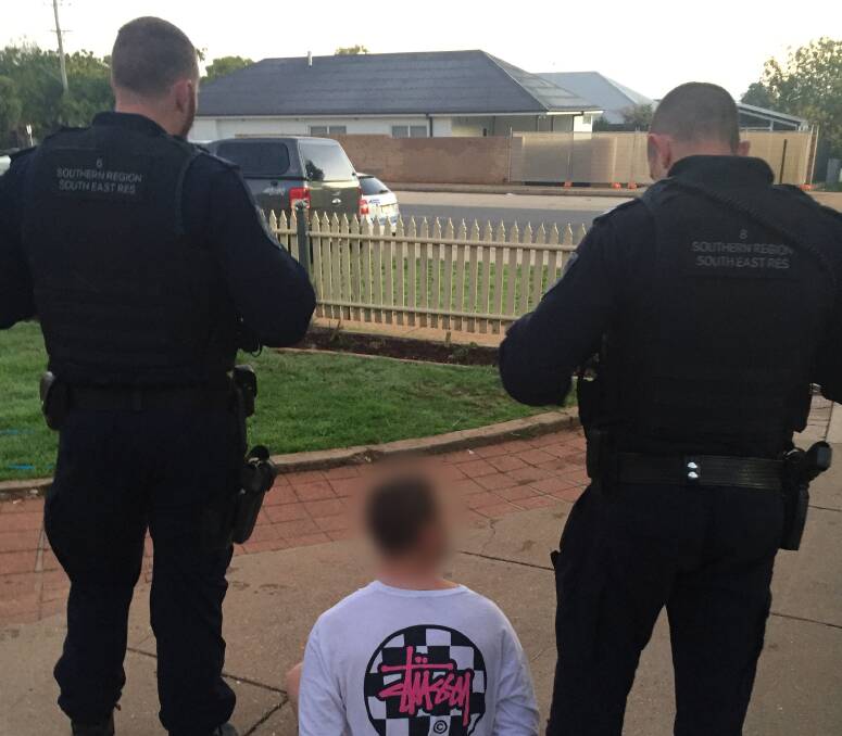 JOINT EFFORT: The new Southern Region HVP Unit assisted with a recent drug bust in Wagga as part of Strike Force Detop. Picture: NSW Police