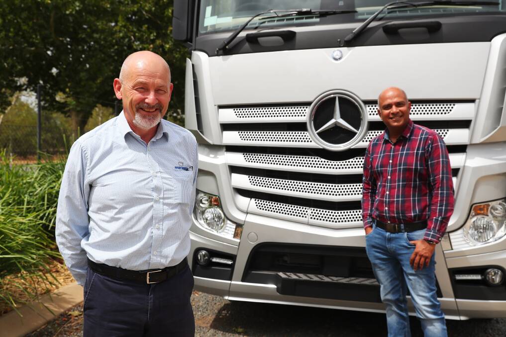 NEW CHAPTER: Hartwigs general manager Andy Jones and Rahul Patil are excited for the business' future potential. Picture: Emma Hillier