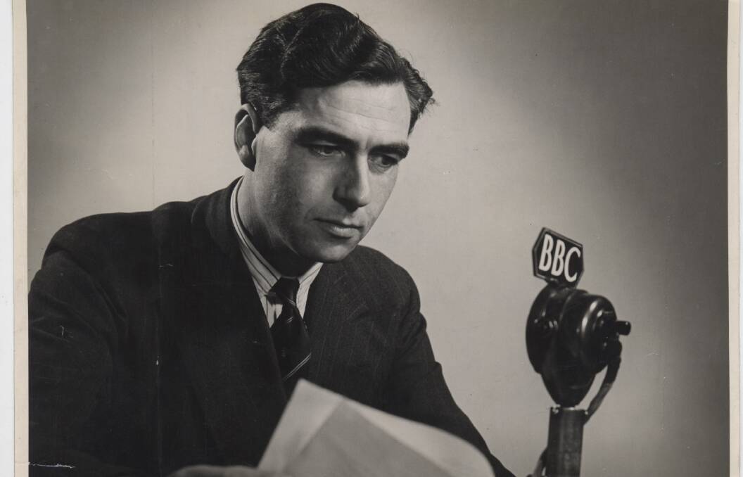 BBC cricket commentator John Arlott.